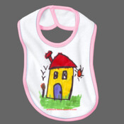 Home Sweet Home - 100% Cotton T-Shirt - Baby Bibs